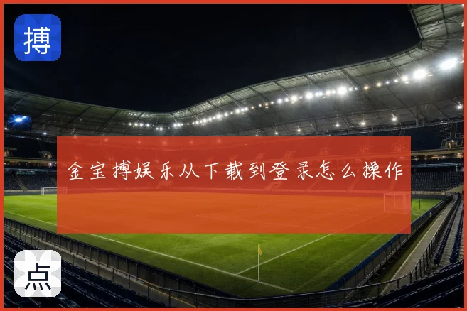 金宝搏娱乐从下载到登录怎么操作